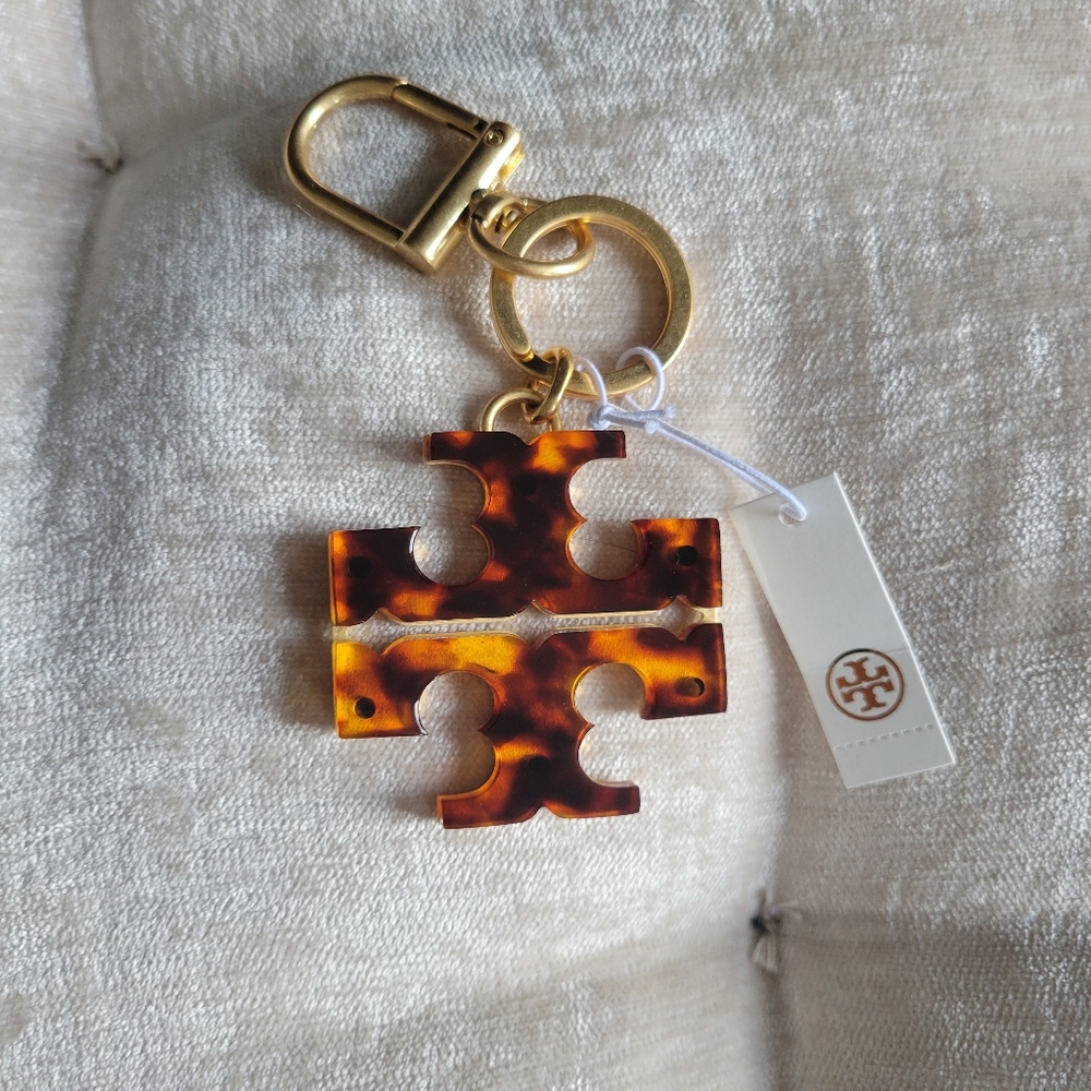 Tory Burch Tortoise Shell Key Holder - image 1